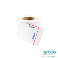 Tem decal mã vạch 60x30mm cuộn 50m