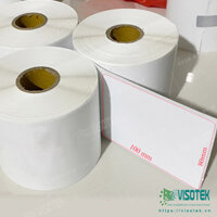 Tem decal mã vạch 80x100mm cuộn 50m