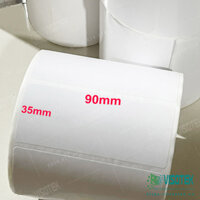 Tem decal mã vạch 90x35mm cuộn 50m