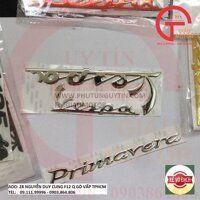 Tem, decal nổi xe VESPA Primavera trang trí xe như mới