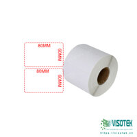 Tem Decal PVC 80x60mm cuộn 50m