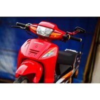 Tem Decal Rời Dán Xe Wave  Nhỏ Mẫu 110 Đỏ Đen Cực Đẹp, Hàng 3 Lớp Chất Lượng Cao