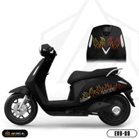 Tem Decal Xe Máy Evo 200 | EVO-09 | Team Decal Hình Dán Xe Máy Evo 200 Chống Bay Màu
