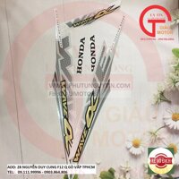 TEM, DECAL XE MÁY HONDA WAVE ANPHA MỚI MÀU XÁM SIÊU BỀN ĐẸP, KHÔNG BAY MÀU