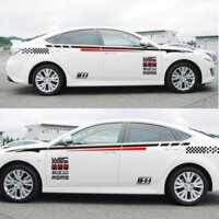 Tem decan dán thân xe