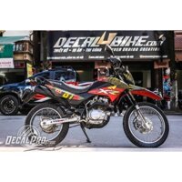[Tem đẹp xịn] - Tem trùm xe Honda XR 150 Red Yellow