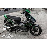 [Tem đẹp xịn] - Tem xe  Air Blade 2010 Green Lighting