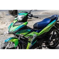 [Tem đẹp xịn] - Tem xe Exciter 150 Green Crazy Shark