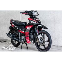 [Tem đẹp xịn] - Tem xe Sirius FI Red Motul