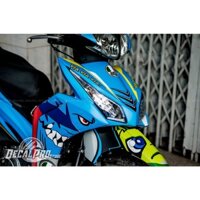 [Tem đẹp xịn] - Tem xe Wave RSX 2012 Blue Shark