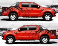 Tem độ dán cho xe bán tải Ford Ranger mẫu 1