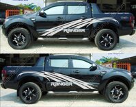 Tem độ dán cho xe bán tải Ford Ranger mẫu 3