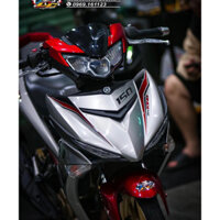 tem ex 150 đỏ bạc Mx king, tem MX king 150 đỏ bạc