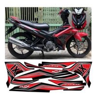 tem exciter 135 rc đỏ đen 2012