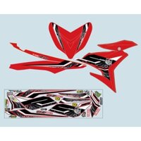 TEM EXCITER 150 CHẾ Y15ZR XE ĐỎ CANDY