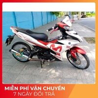 Tem Exciter 150 Movistar Trắng đỏ