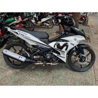 Tem Exciter 150 Movistar Trắng Đen