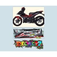 TEM EXCITER 150 ZIN RC ĐỎ BẠC