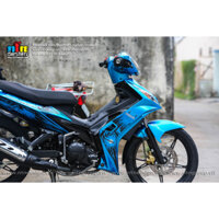 Tem Exciter 2008-2010 mẫu Jupiter MX (Xanh candy)