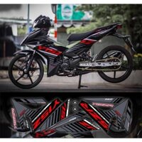 Tem exciter zin Y15 dàn áo đen - PDC