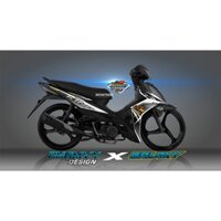 Tem GALAXY 50 MX TRẮNG BẠC chất lượng cao bảo hành 6 tháng thấm nước bong tróc bay màu PV DESIGN