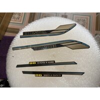 Tem honda cub 82 90cc (loại tem dầy 3 lớp)