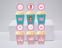 Tem hộp đựng bắp rang bơ Công Chúa