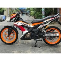 Tem in UV cao cấp. Sonic 150 đời 2018. Decal tem xe ép nhiệt kích thước chuẩn. Chất lượng hãng, sắc nét, không bay màu.