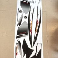 Tem Jupiter V mẫu zin bạc đen - không bay màu