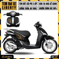Tem Liberty Thiết Kế Magic | LBT-07 | Decal Dán Xe Máy Liberty 125 Chống Nước Bền Màu