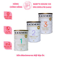 [TEM LIÊN PHONG] SỮA BLACKMORE - BLACKMORES ÚC MẪU MỚI SỐ 1,2,3 - HỘP 900gr