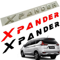 Tem logo chữ nổi Xpander dán đuôi xe ô tô Mitsubishi Xpander