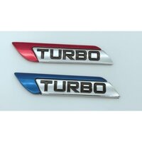 Tem Logo Turbo Dán Xe ô Tô (mẫu 2) MS-107