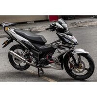 TEM LỬA DÁN XE WINNER V1 MÀU TRẮNG - Decal Cao Cấp