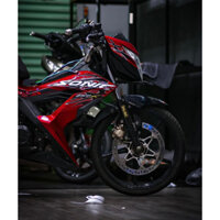 tem lửa sonic đỏ đen, tem xe sonic