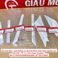 Tem Lửa Tem Hồng 3M Xe Honda Dream-II Thái, Free Cod, Free Ship Toàn Quốc Tại Phụ Tùng Uy Tín Giàu Gò Vấp