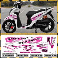Tem Lửa Vision| VS34 | Tem Decal Hình Dán Xe Máy Vision 2015 2017 2018 2019 2020 2021 2022