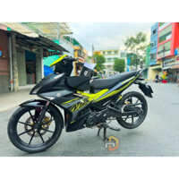 tem mẫu zin Mx king 150 đen nhám xanh- Tem in vi tính cao cấp