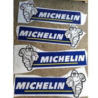 Tem Michelin dán trang trí xe tải, xe ben.Tem Decal Michelin. Logo michelin. Sticker michelin chống thấm nước bền màu