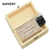 Tem NAPKERY, Tem Gỗ Nâu, Tem Nhật Ký Tem Cao Su Bằng Gỗ Cho DIY
