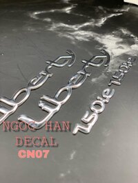 Tem nguyên bộ cho xe Piaggio Liberty ie -- NGỌC HÂN DECAL [bonus]