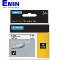 Tem nhãn công nghiệp ống co nhiệt Rhino Dymo  6mm trắng 63020771 (6mm x 1.5m)