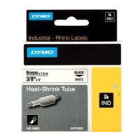 Tem nhãn công nghiệp ống co nhiệt Rhino Dymo 9mm trắng  63020772 (9mm x 1.5m)