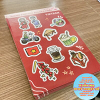Tem nhãn quảng cáo Decal Sữa: mực dầu, cán mờ, có bế từng con nhỏ trong tờ in nhanh lấy trong ngày giao hàng toàn quốc
