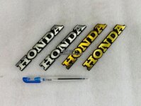 TEM NHÔM HONDA GẮN BÌNH XĂNG HONDA CG125