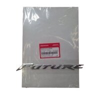 Tem nổi FUTURE 125i  led màu bạc