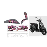 TEM NOZA GRADEN BẢN RỜI GẤU DÂU HỒNG XÁM SIÊU ĐẸP