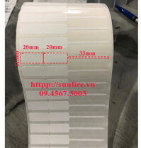 Tem nữ trang PVC 42x10mm