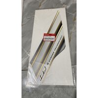 Tem ốp cốp bên trái Future NEO (2007) màu Đen *NHA69P* chính hãng Honda (87108-KVL-V30ZE)