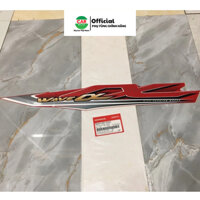 Tem ốp sườn bên trái HONDA WAVE A110 năm 2017 màu Đỏ. *R263* 86645K89V00ZE